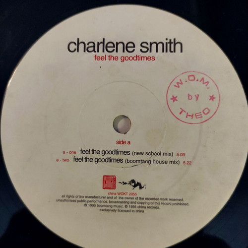 Charlene Smith Feel The Goodtimes 12'' Vinyl Maxi Single used