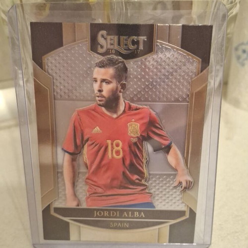 Jordi Alba Panini Select 2016 card