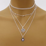 Multi-layer necklace used, excellent condition
