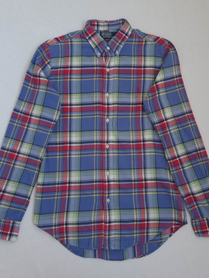 Polo Ralph Lauren men's vintage plaid shirt size S Slim Fit used