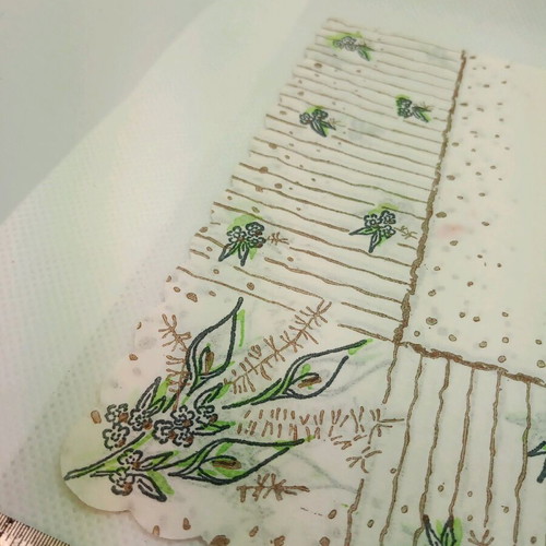 Collectible napkin D'70 unique