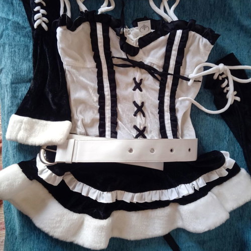 Cute Gothic style Costume for cosplay Ordered from japan