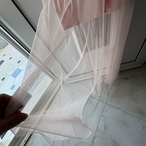 Long evening dress like new, pink, size S