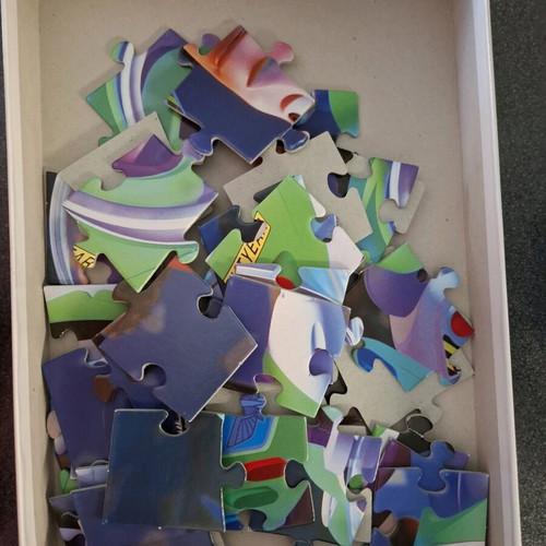 Puzzle The Ark with Animals and Toy Story like new 3+