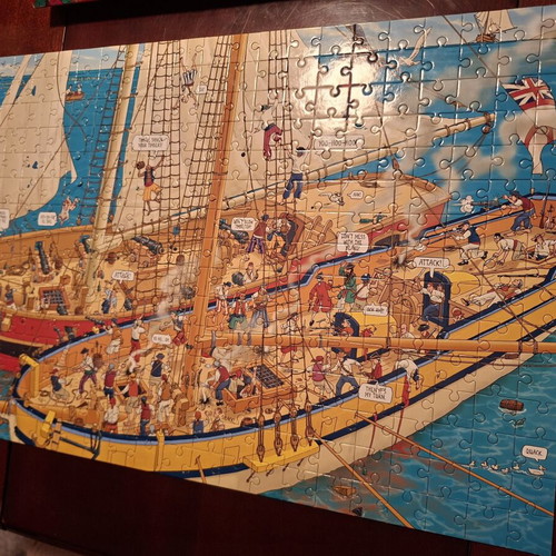 Puzzle Putrid Pirates jigsaw, 300 pieces, like new