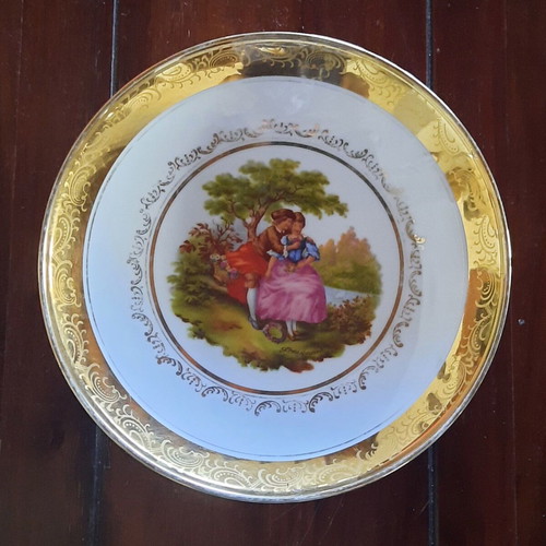 Vintage porcelain serving bowl Furstenberg Germany used