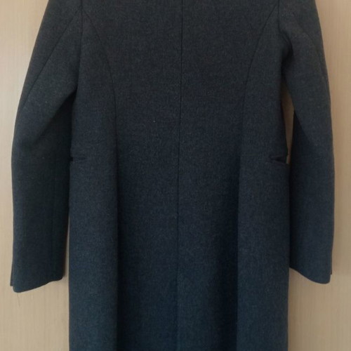 Zara μάλλινο γυναικείο παλτό size M σαν καινούργιο, γκρι
