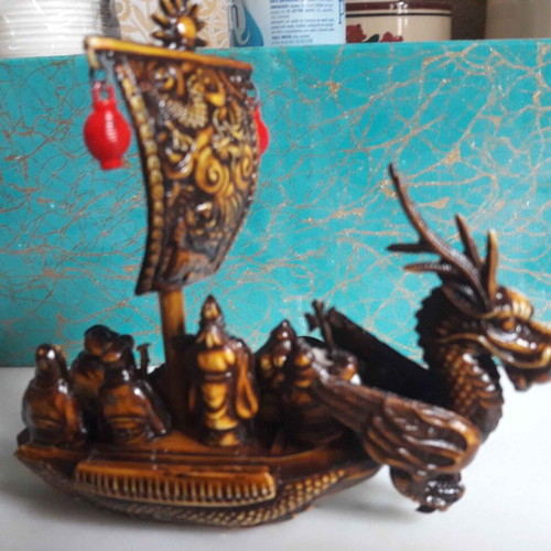 Chinese decorative dragon ship new
