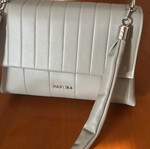 Badura shoulder bag new gray with unique strap