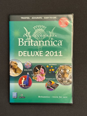 Encyclopaedia Britannica Deluxe 2011 like new