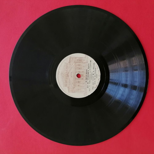 Noginsk Plant 78 RPM record used, 1940, classical music