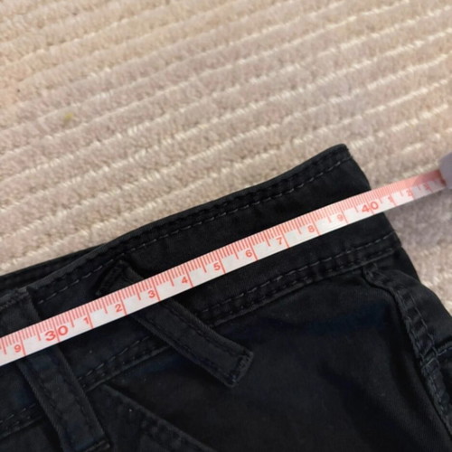 Guess black skinny low rise Y2K pants like new, size M