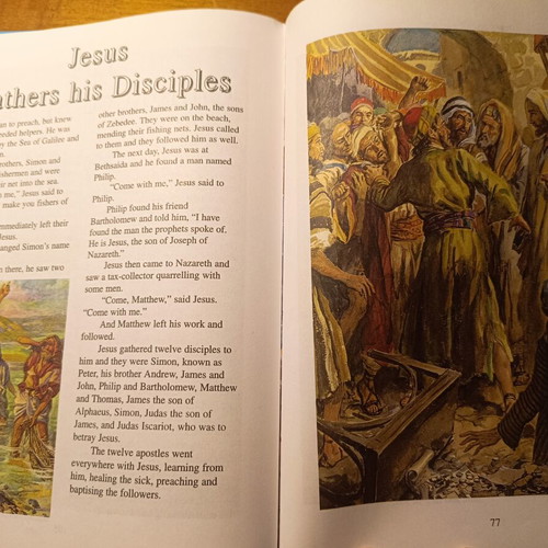 Stories from the Bible English children's book new