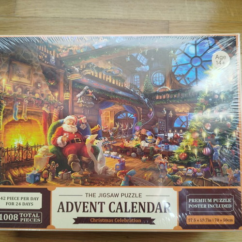 Puzzle 1000 pieces Christmas new