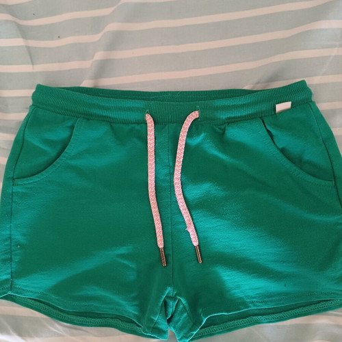 Mexx Fashion green shorts for girls used, sizes 134 cm and 140 cm