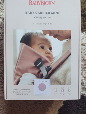 Baby Bjorn baby carrier like new