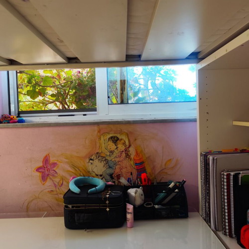 STUVA (SMÅSTAD) loft bed with desk, bookshelf, wardrobe & drawers 90x200 cm