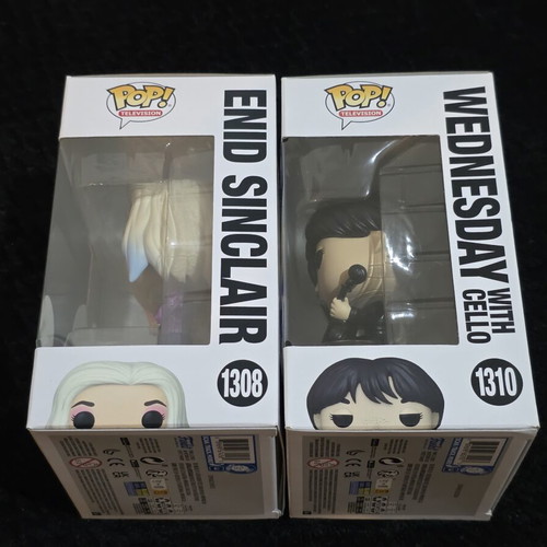 Funko Pop Wednesday and Enid Sinclair exclusive set like new