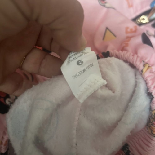 Disney pink sweater for girls, size 110-116 cm, age 6 years