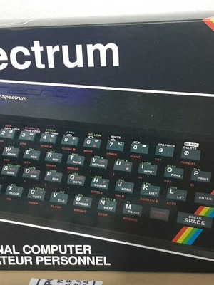 The Spectrum box new complete without console
