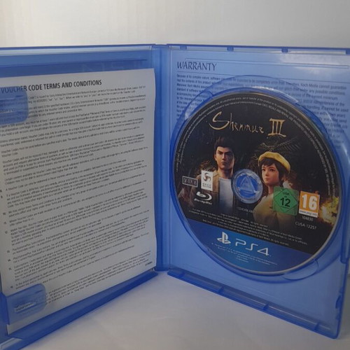 Shenmue III Day 1 Edition PS4 like new, English version