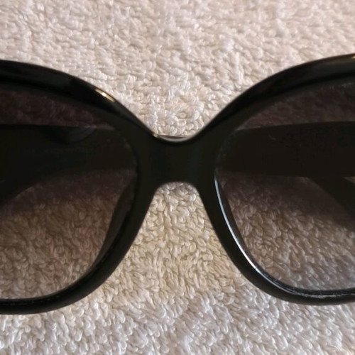 Salvatore Ferragamo women's sunglasses black large like new