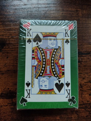 Plastic playing cards new
