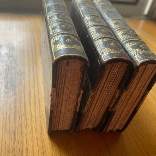 Oeuvres de Sully Prudhomme Poésies 3 volumes used, French