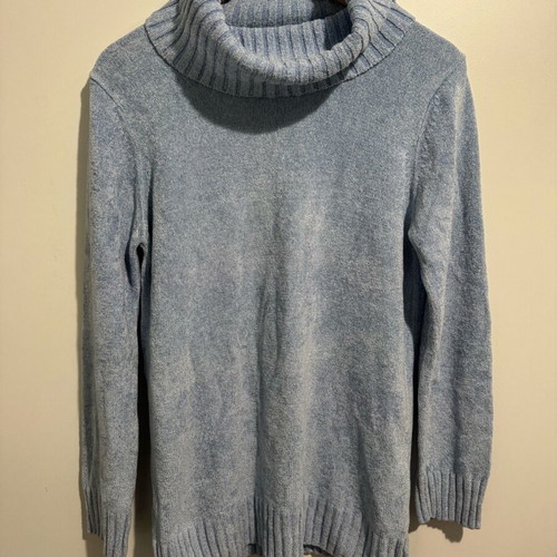 Marks & Spencer blue turtleneck like new, worn few times
