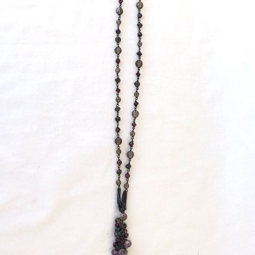 Vintage Donatella Pellini Jewelry Set like new, necklace and clip-on earrings