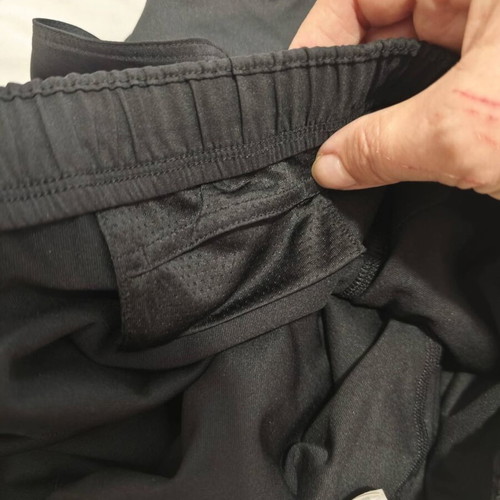 Reebok running shorts with integrated leggings like new, size L, black
