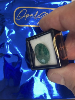 Natural Emerald 13.10 Carats with Perfect Cut