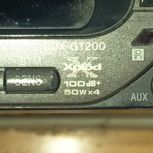 Sony Xplod CDX-GT200 car CD player