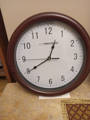 Wall clock used analog