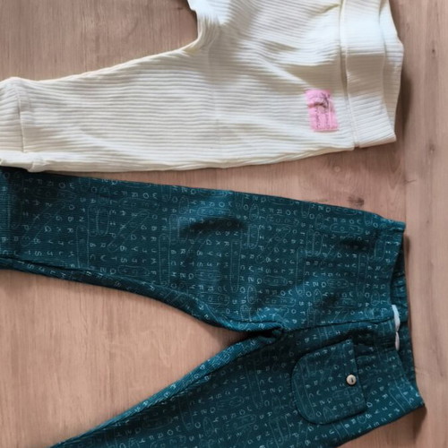 Rib leggings pack of 2 used for 12 months old