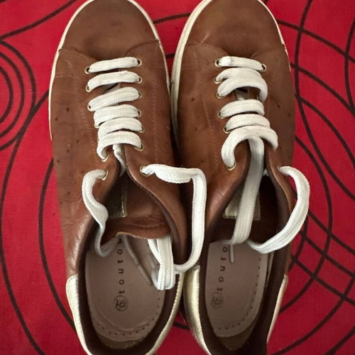 Tounotou leather sneakers brown size 37 like new