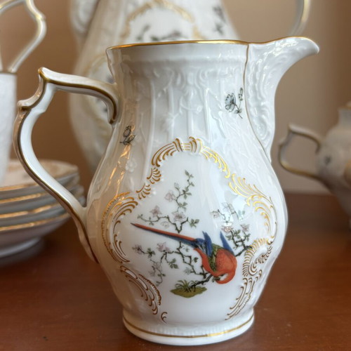 Rosenthal Sanssouci Voliere porcelain tea set with exotic birds