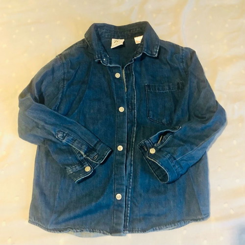 Zara kids denim shirt size 4-5 years 110 cm like new, blue
