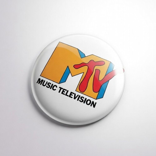 Κονκάρδα "MTV" 5,8cm καινούργια
