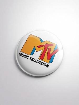 Κονκάρδα "MTV" 5,8cm καινούργια