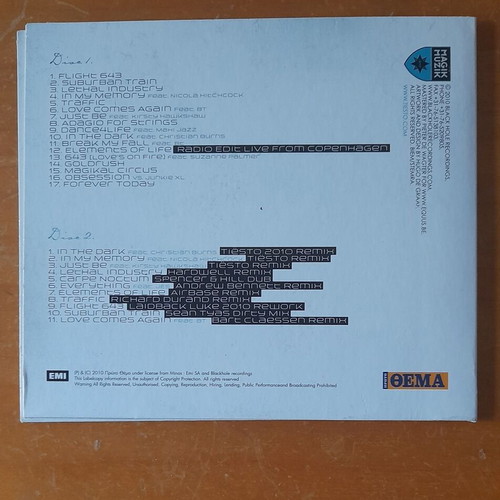 Dj Tiesto The Hits Collection 1998-2008 2 CD case like new