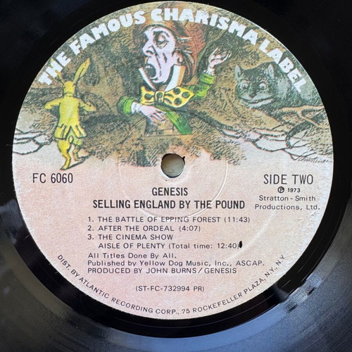 Genesis Selling England By The Pound LP used, 1st US 1973