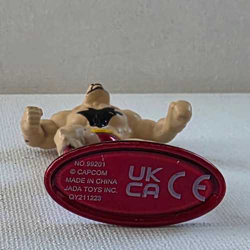 Zangief Street Fighter Nano Metalfigs metal miniature 4cm