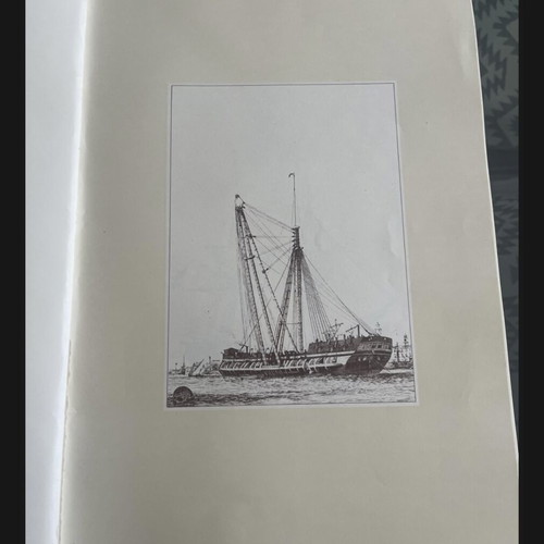 Nautical engravings 1800-1900 book used collection
