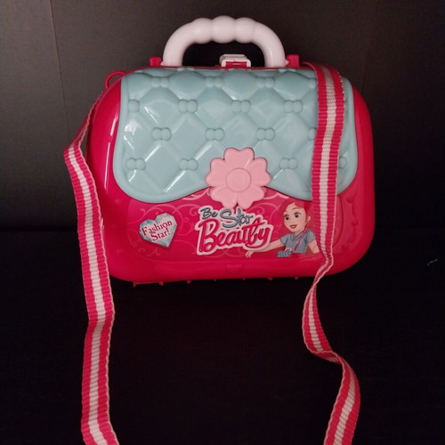 Makeup playset bag for kids, like new