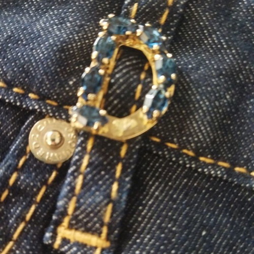 Dsquared2 dark blue jeans like new, size L 40 12
