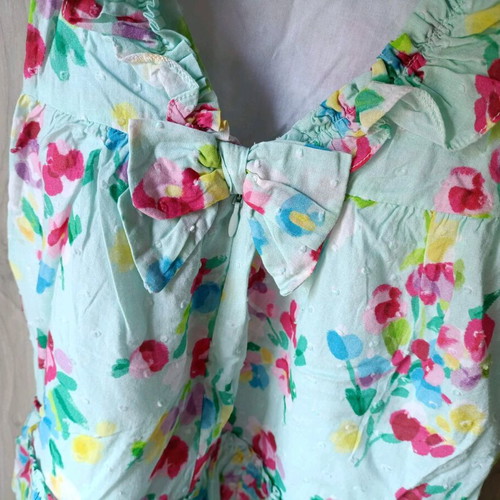 Mayoral dress 24 months like new, multicolored turquoise