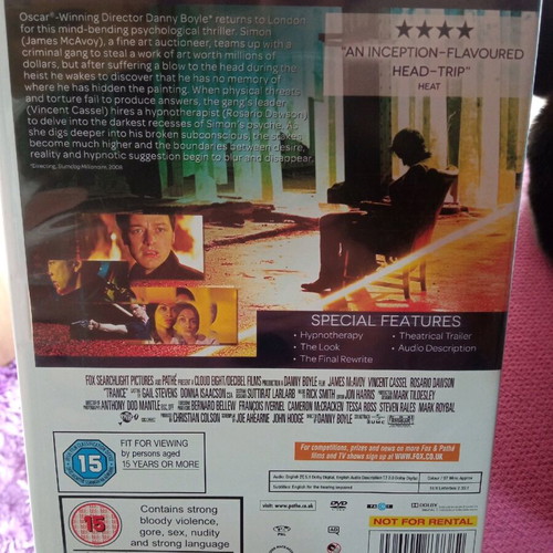 Trance DVD like new with English subtitles