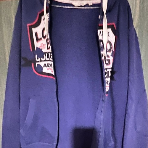 Admiral women's hoodie jacket used, purple, size L