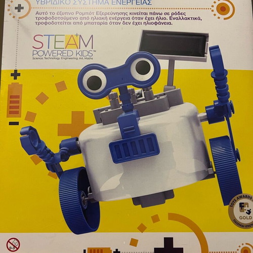 4M Green Science Solar Exploration Robot new